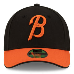 Baltimore Orioles New Era Player Replica 9FORTY Adjustable Hat - Black/Orange - New Era Lifestyle