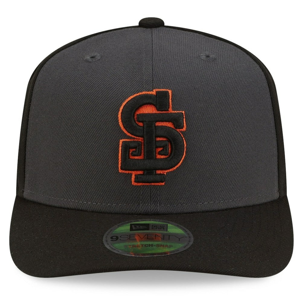 San Francisco Giants New Era Player Replica Alternate 9SEVENTY Adjustable Hat - Gray/Black - New Era Online
