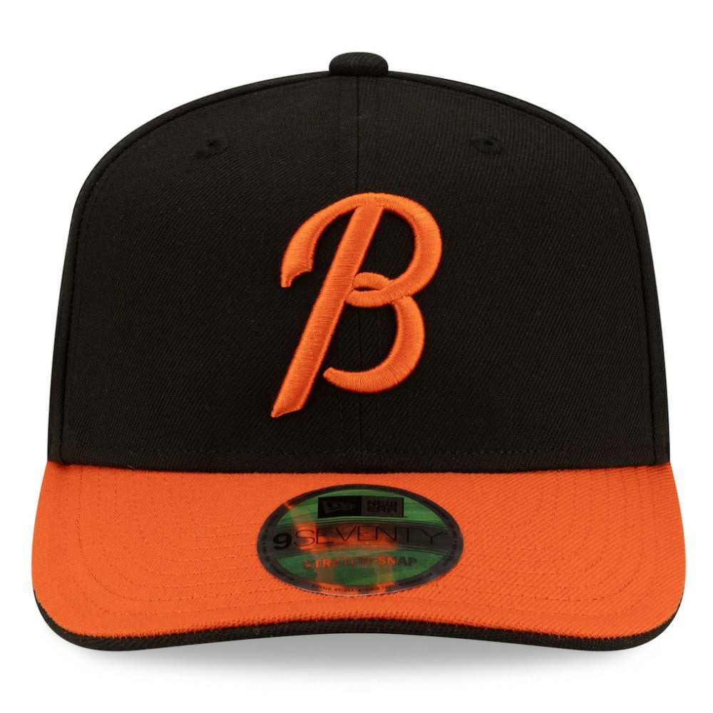 Baltimore Orioles New Era Player Replica 9SEVENTY Adjustable Hat - Black/Orange - New Era Sale