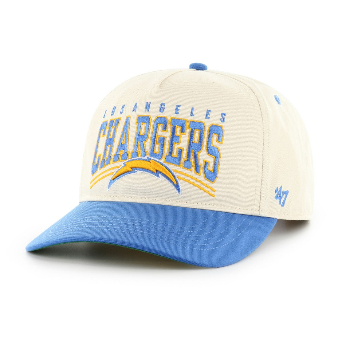 47 brand Los Angeles Chargers '47 Flection Relaxed Hitch Adjustable Hat Natural