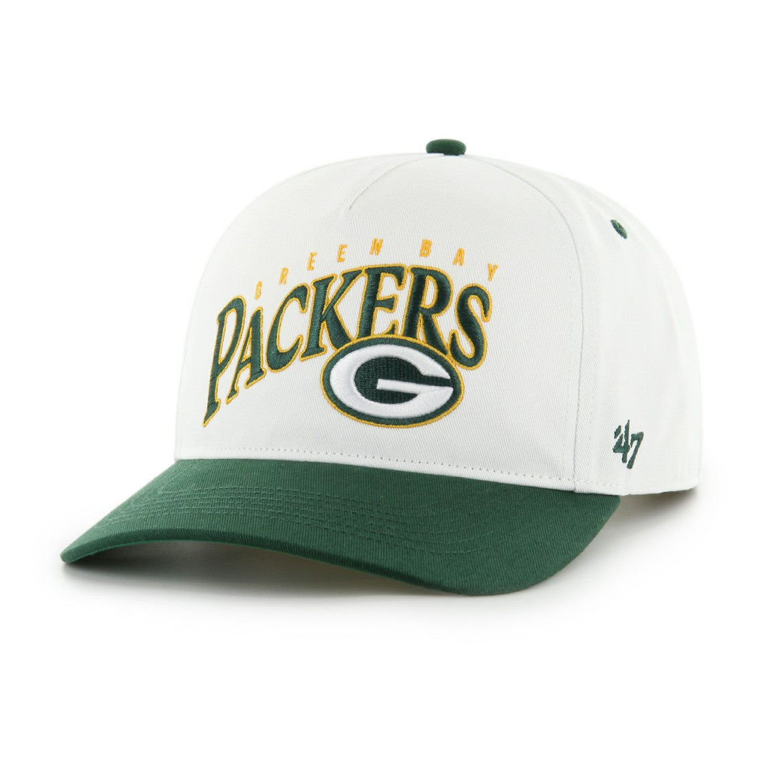 47 brand Green Bay Packers '47 Soar Relaxed Hitch Adjustable Hat White