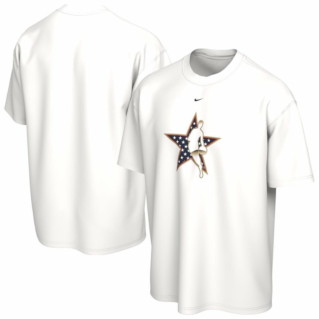 2026 NBA All-Star Game Star USA T-Shirt White | Nike Lifestyle