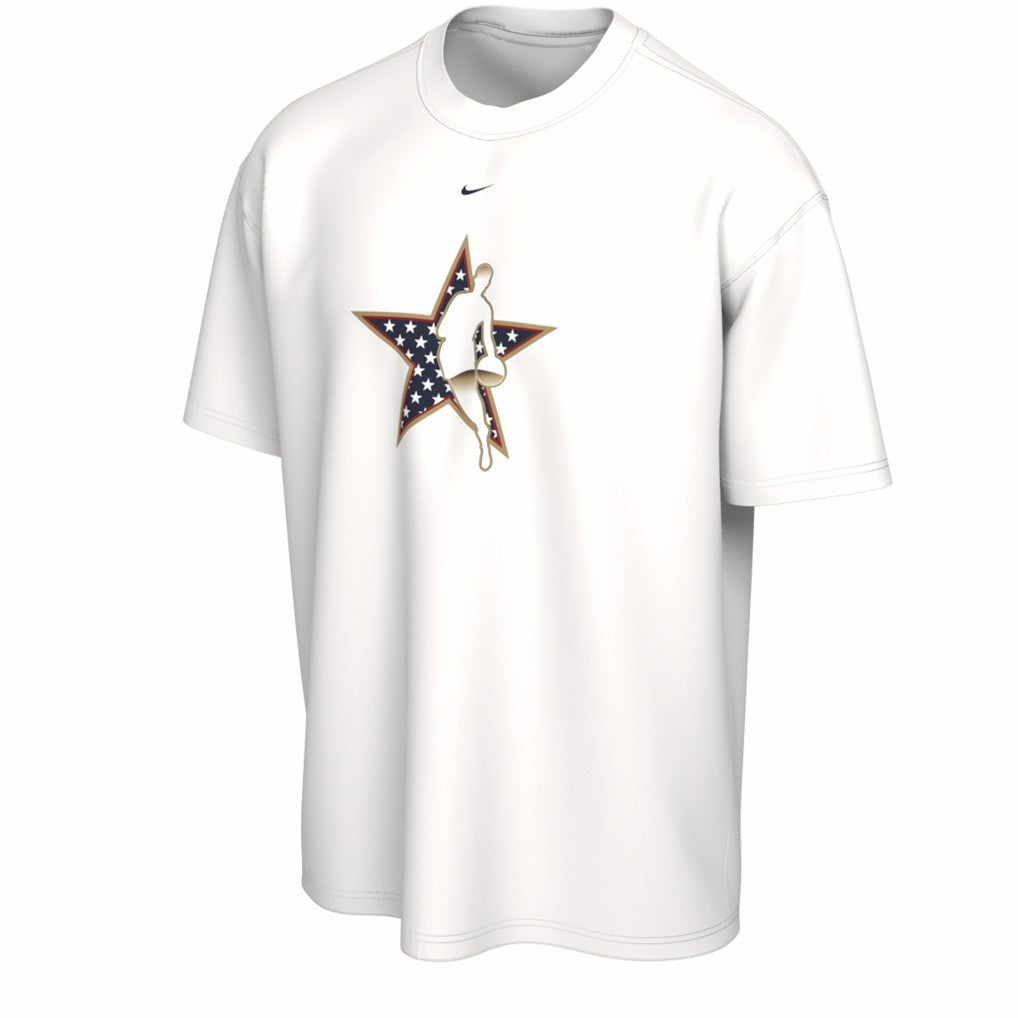 2026 NBA All-Star Game Star USA T-Shirt White | Nike Lifestyle