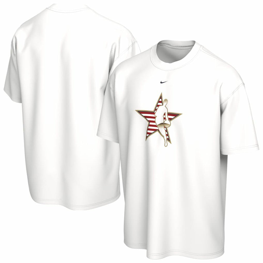 2026 NBA All-Star Game Stripe USA T-Shirt White | Nike outlet
