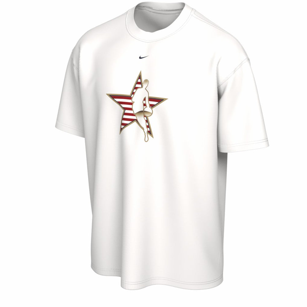 2026 NBA All-Star Game Stripe USA T-Shirt White | Nike outlet