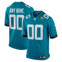 Nike Jacksonville Jaguars Custom Game Jersey Teal