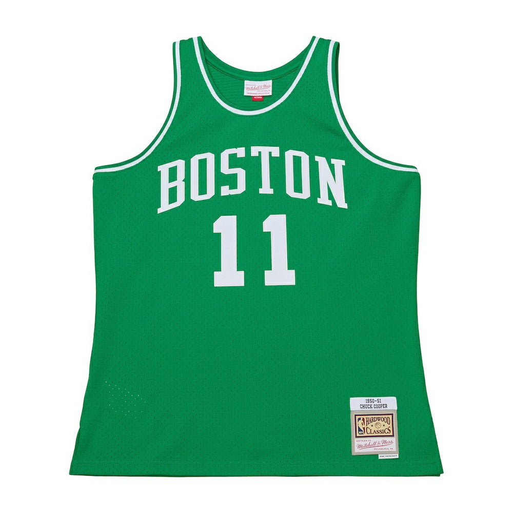 Chuck Cooper Boston Celtics 1950-51 Pioneers Swingman Jersey Kelly Green | Mitchell & Ness US
