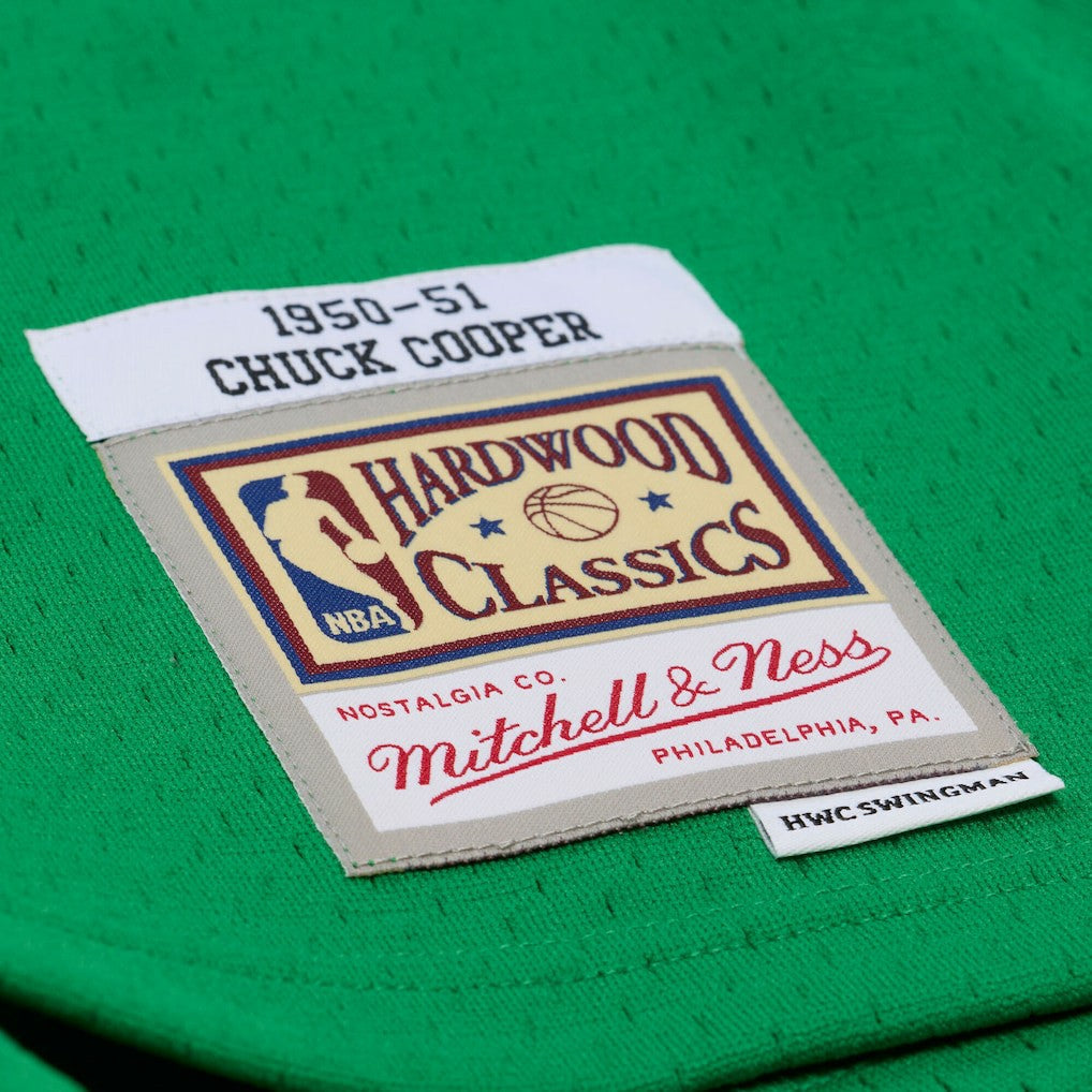 Chuck Cooper Boston Celtics 1950-51 Pioneers Swingman Jersey Kelly Green | Mitchell & Ness US
