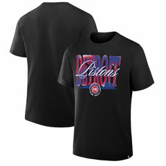 Detroit Pistons Chrome Legacy T-Shirt Black