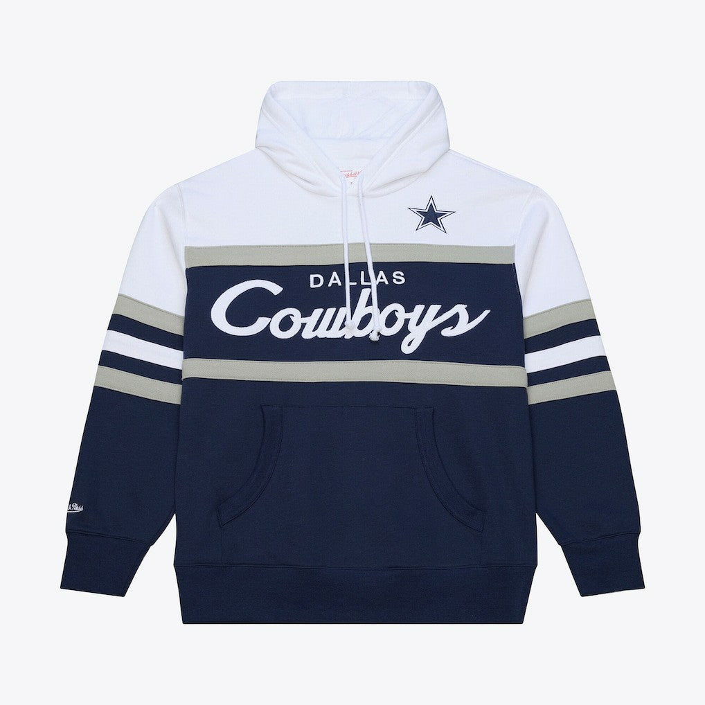 Mitchell & Ness Dallas Cowboys Head Coach Hoodie Navy