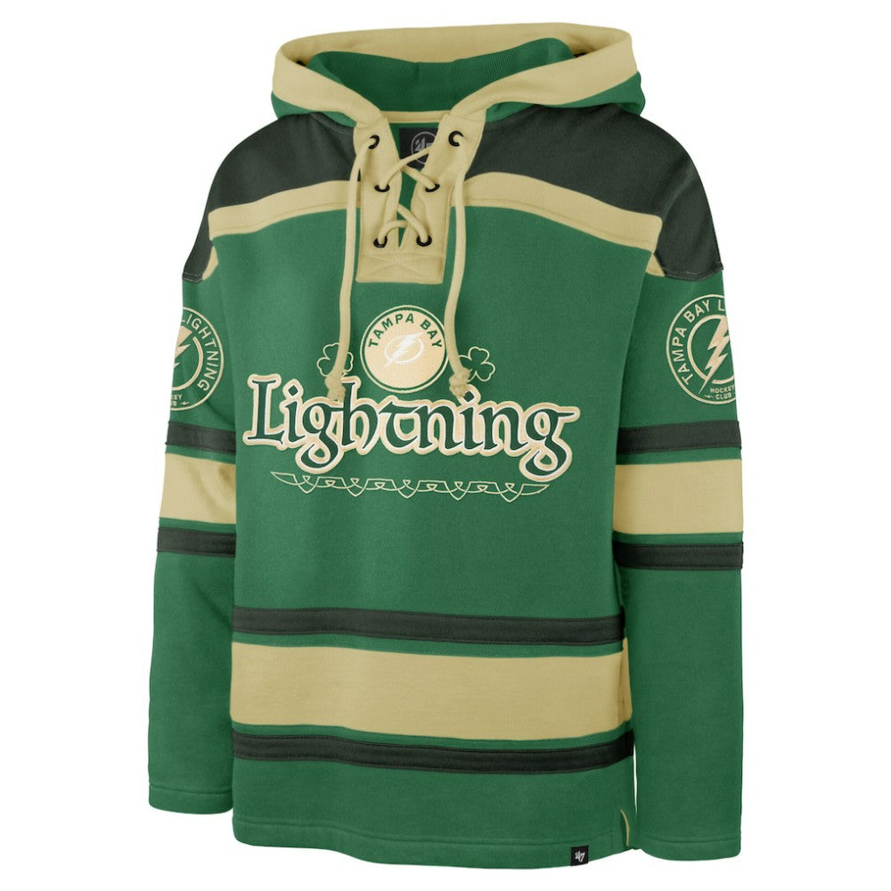 Tampa Bay Lightning '47 McLucky Superior Lacer Hoodie - Kelly Green - NHL 203730590