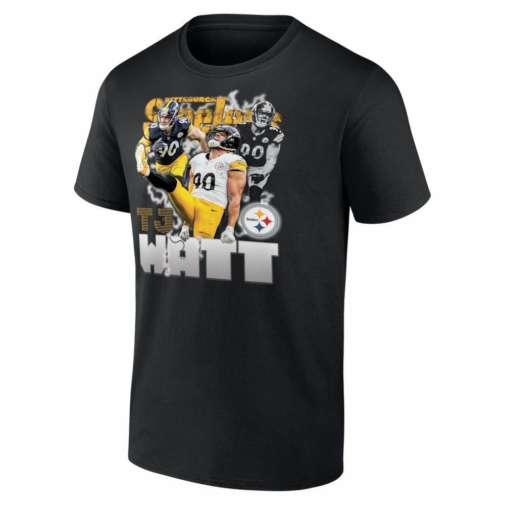 T.J. Watt Pittsburgh Steelers Notorious T-Shirt Black