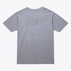 Utah Jazz Unisex Hardwood Classics Arch T-Shirt Heather Gray | Mitchell & Ness for sale