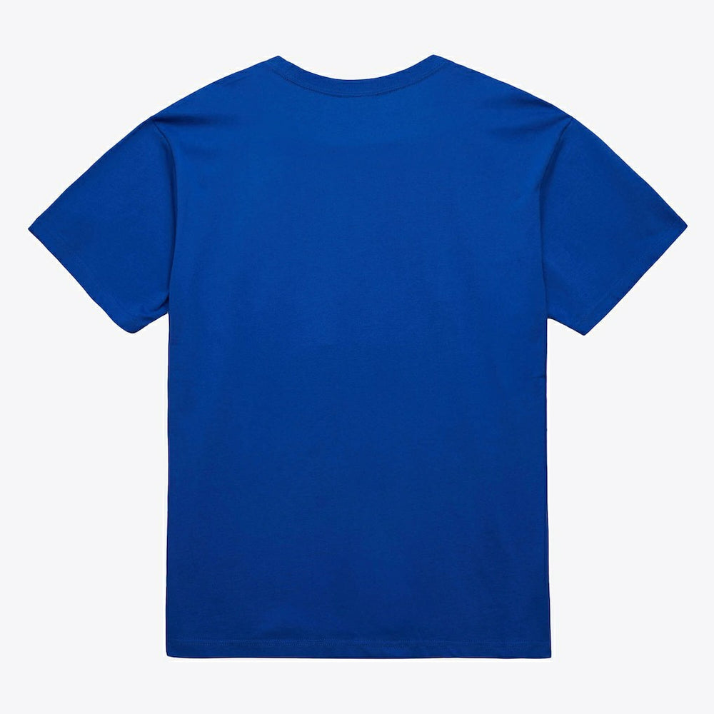 Denver Nuggets Unisex Hardwood Classics Basic Logo Arch T-Shirt for sale Royal | Mitchell & Ness outlet