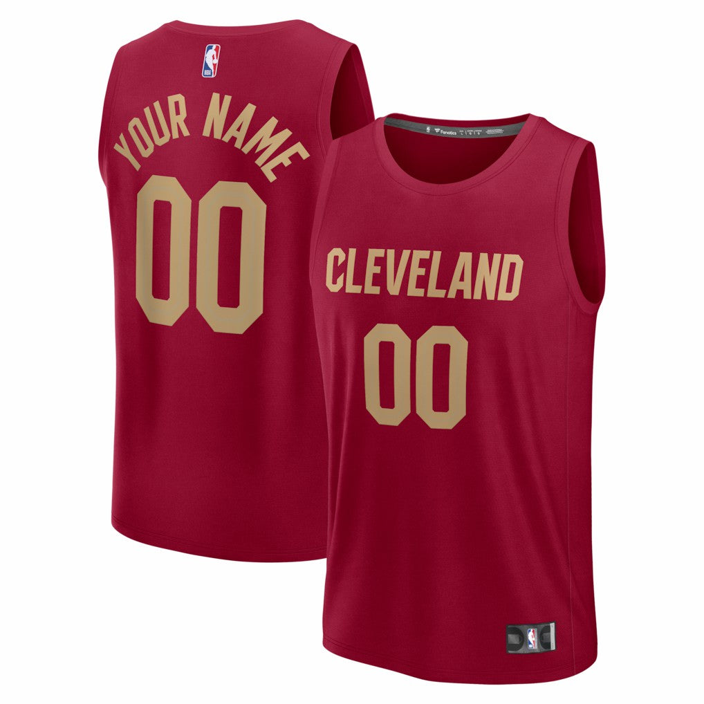 Cleveland Cavaliers Youth Fastbreak Custom Jersey for sale Icon Editi- Red | Fanatics for sale