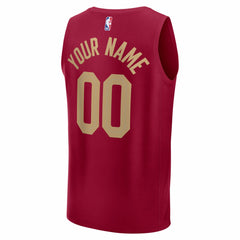 Cleveland Cavaliers Youth Fastbreak Custom Jersey for sale Icon Editi- Red | Fanatics for sale