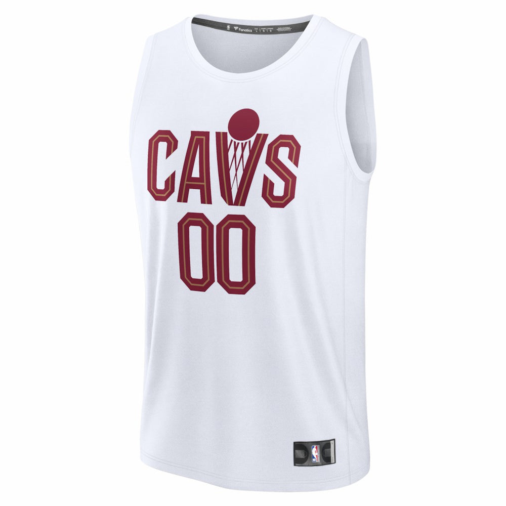 Cleveland Cavaliers Fastbreak Custom Jersey for sale Association Editi- White | Fanatics outlet