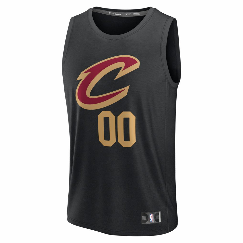Cleveland Cavaliers Fastbreak Custom Jersey for sale Statement Editi- Black | Fanatics online