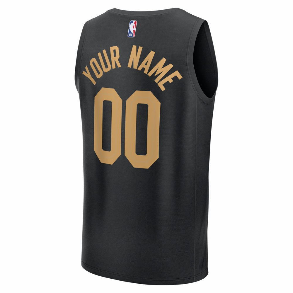 Cleveland Cavaliers Fastbreak Custom Jersey for sale Statement Editi- Black | Fanatics online