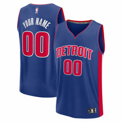 Detroit Pistons Youth Fastbreak Custom Jersey for sale Icon Editi- Blue | Fanatics Near Me