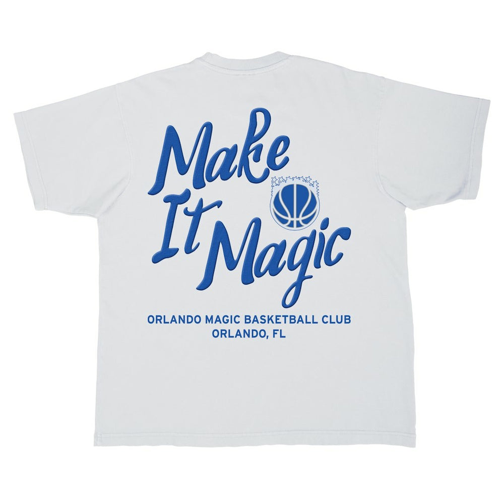Orlando Magic Stadium Essentials Unisex Local Barfly Urban T-Shirt White