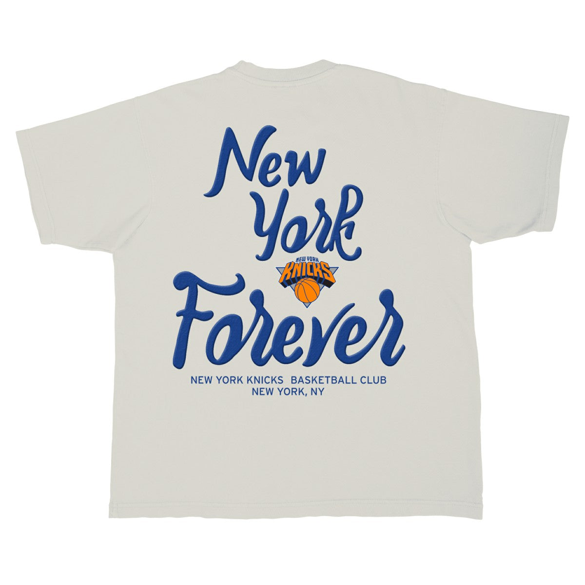 New York Knicks Stadium Essentials Unisex Local Barfly Urban T-Shirt Cream
