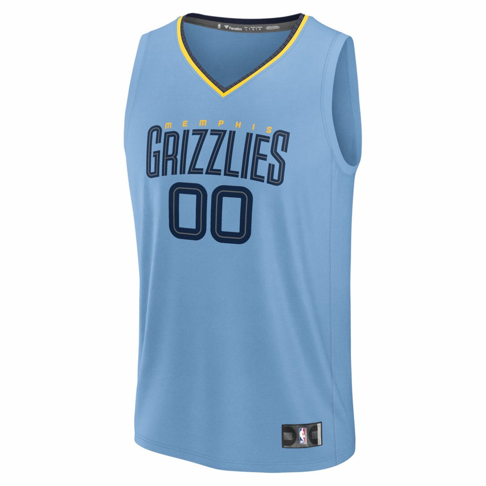 Memphis Grizzlies Youth Fastbreak Custom Jersey Statement Edition Light Blue | Fanatics outlet
