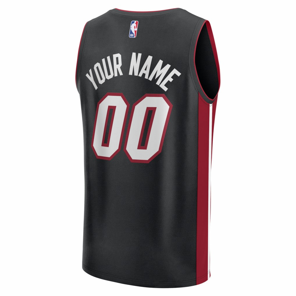 Miami Heat Fastbreak Custom Jersey Icon Edition Black | Fanatics Near Me