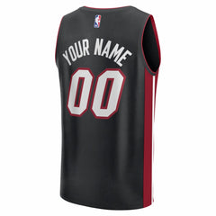 Miami Heat Fastbreak Custom Jersey Icon Edition Black | Fanatics Near Me
