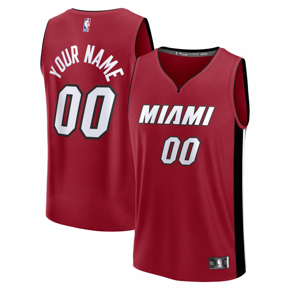 Miami Heat Fastbreak Custom Jersey Statement Edition Red | Fanatics outlet
