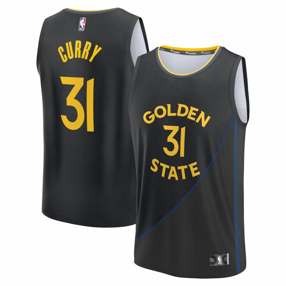 Seth Curry Golden State Warriors Fast Break Replica Player Jersey for sale Statement Editi- Black | Fanatics