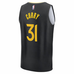 Seth Curry Golden State Warriors Fast Break Replica Player Jersey for sale Statement Editi- Black | Fanatics