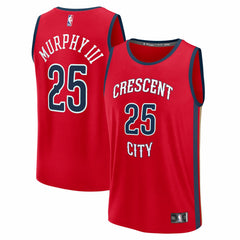 Trey Murphy III New Orleans Pelicans Fast Break Replica Player Jersey Statement Edition Red | Fanatics US