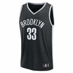 Nic Claxton Brooklyn Nets Fast Break Replica Jersey Black Icon Edition | Fanatics US