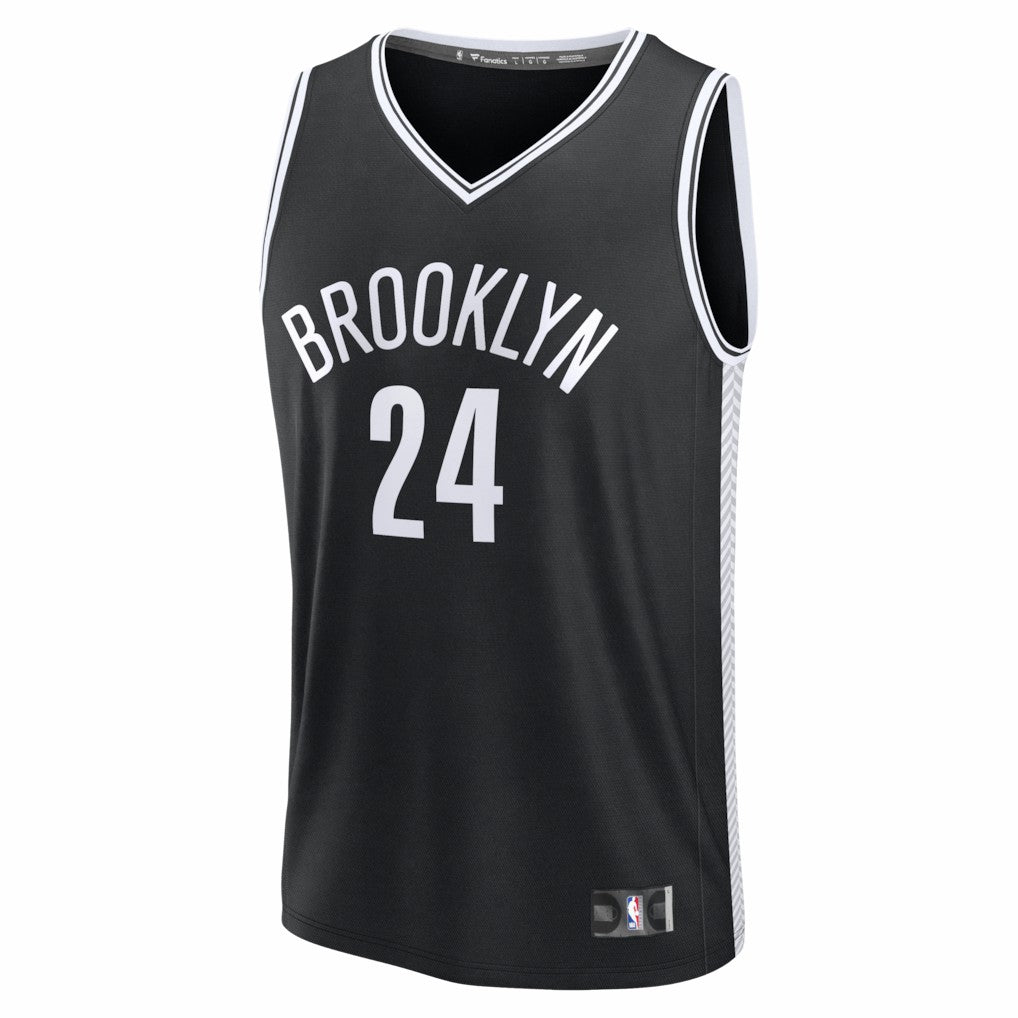 Cam Thomas Brooklyn Nets Fast Break Replica Jersey Black Icon Edition | Fanatics outlet