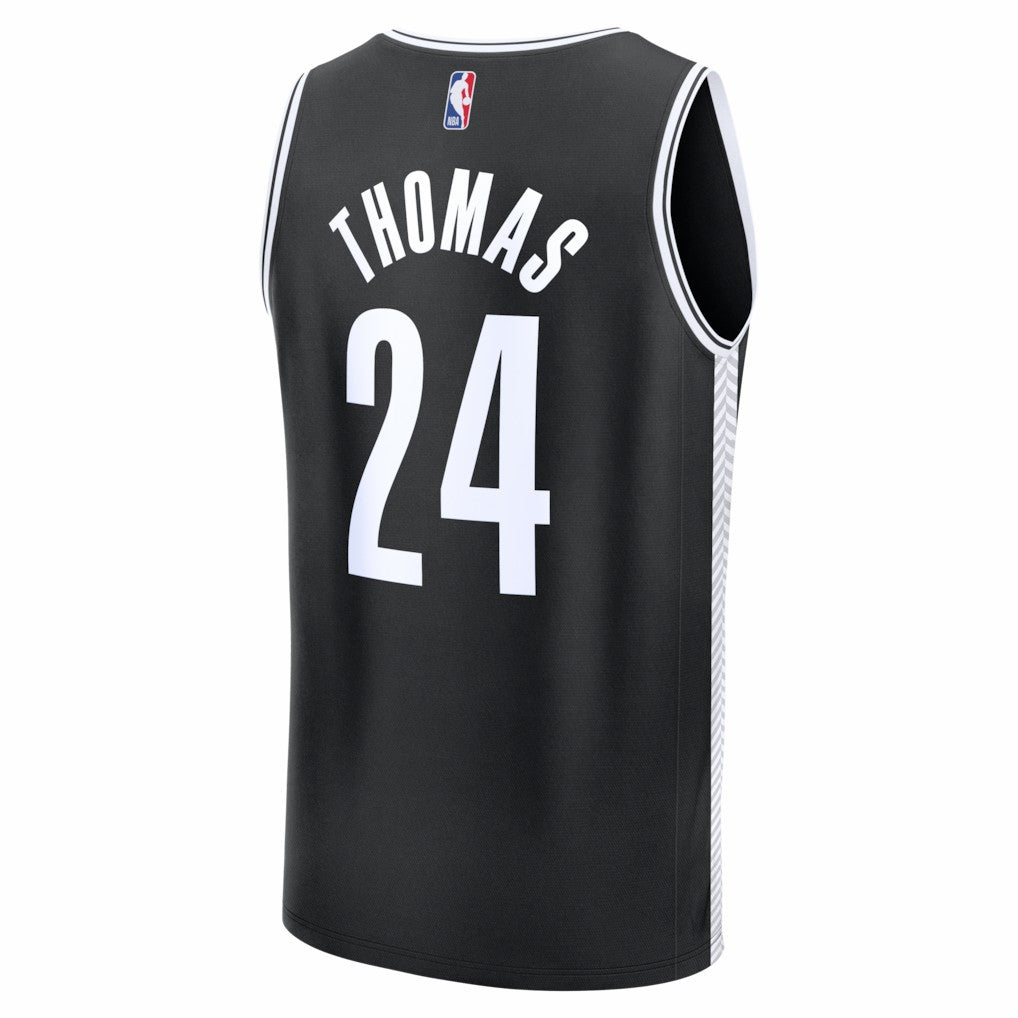 Cam Thomas Brooklyn Nets Fast Break Replica Jersey Black Icon Edition | Fanatics outlet