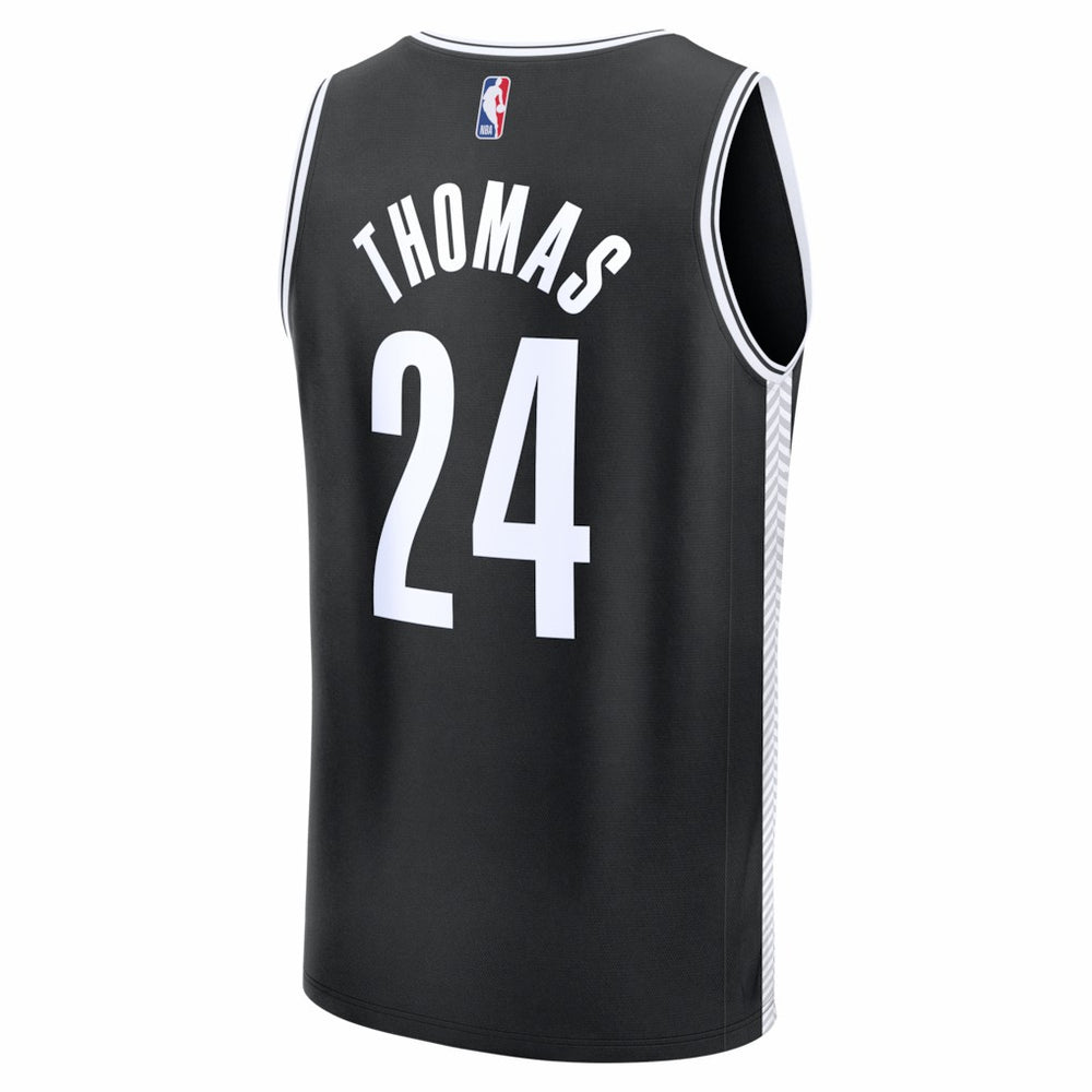 Cam Thomas Brooklyn Nets Fast Break Replica Jersey Black Icon Edition | Fanatics outlet