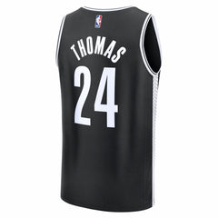 Cam Thomas Brooklyn Nets Fast Break Replica Jersey Black Icon Edition | Fanatics outlet