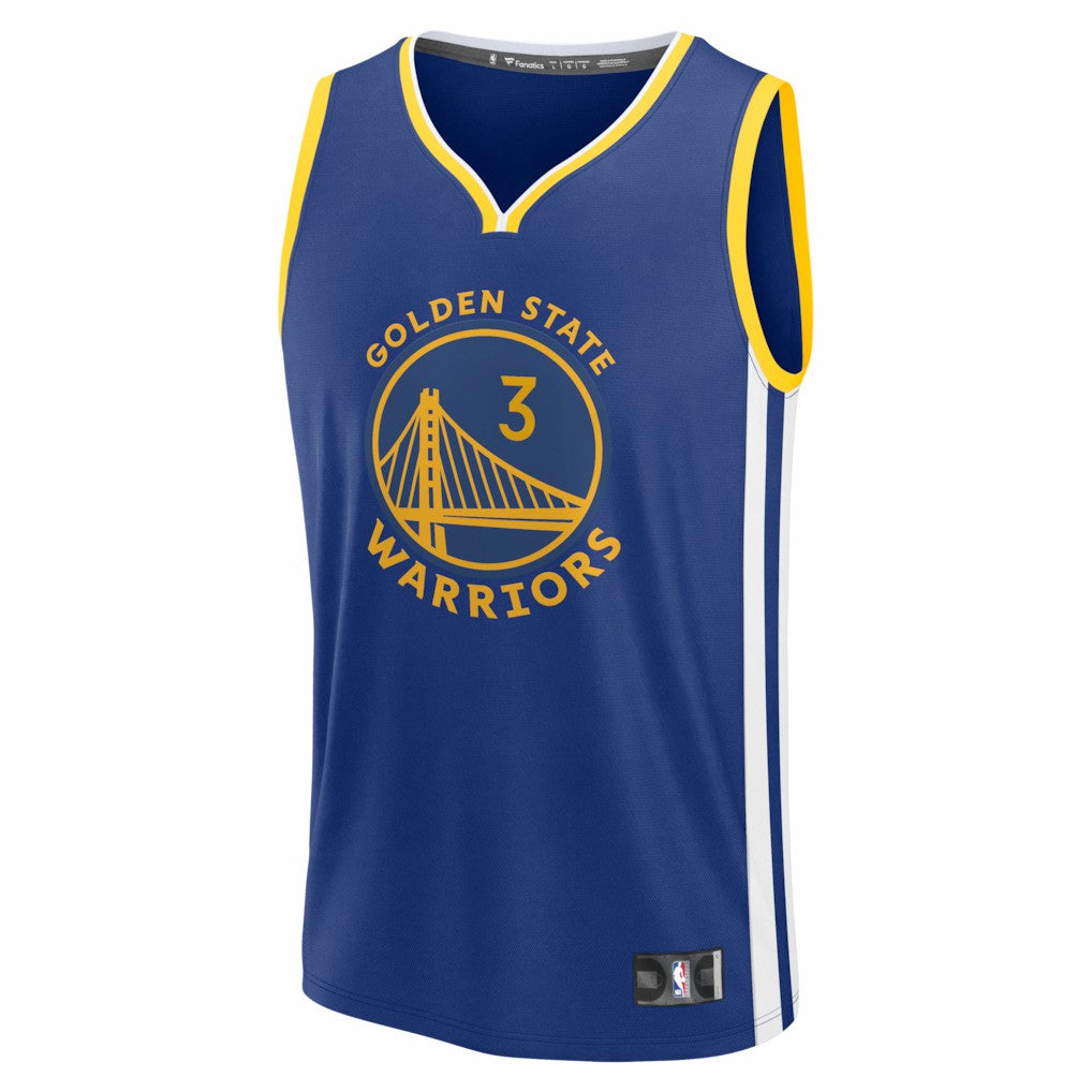 Will Richard Golden State Warriors Fast Break Replica Jersey for sale Blue for sale Icon Edition | Fanatics US