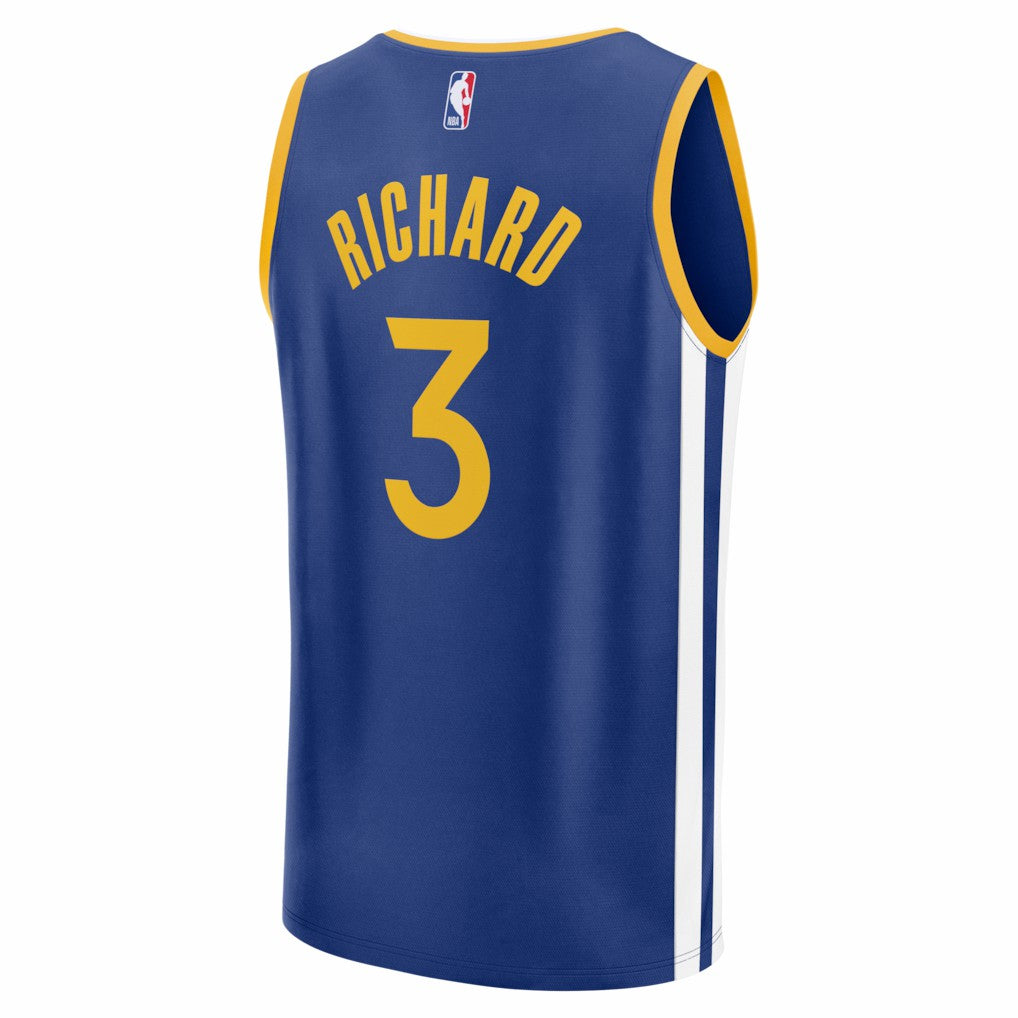 Will Richard Golden State Warriors Fast Break Replica Jersey for sale Blue for sale Icon Edition | Fanatics US