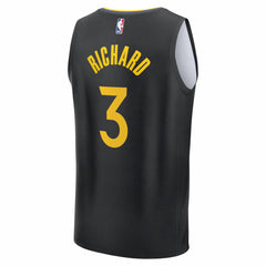 Will Richard Golden State Warriors Fast Break Replica Player Jersey for sale Statement Editi- Black | Fanatics Lifestyle