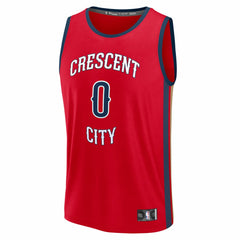 Jeremiah Fears New Orleans Pelicans Fast Break Replica Player Jersey Statement Edition Red | Fanatics outlet