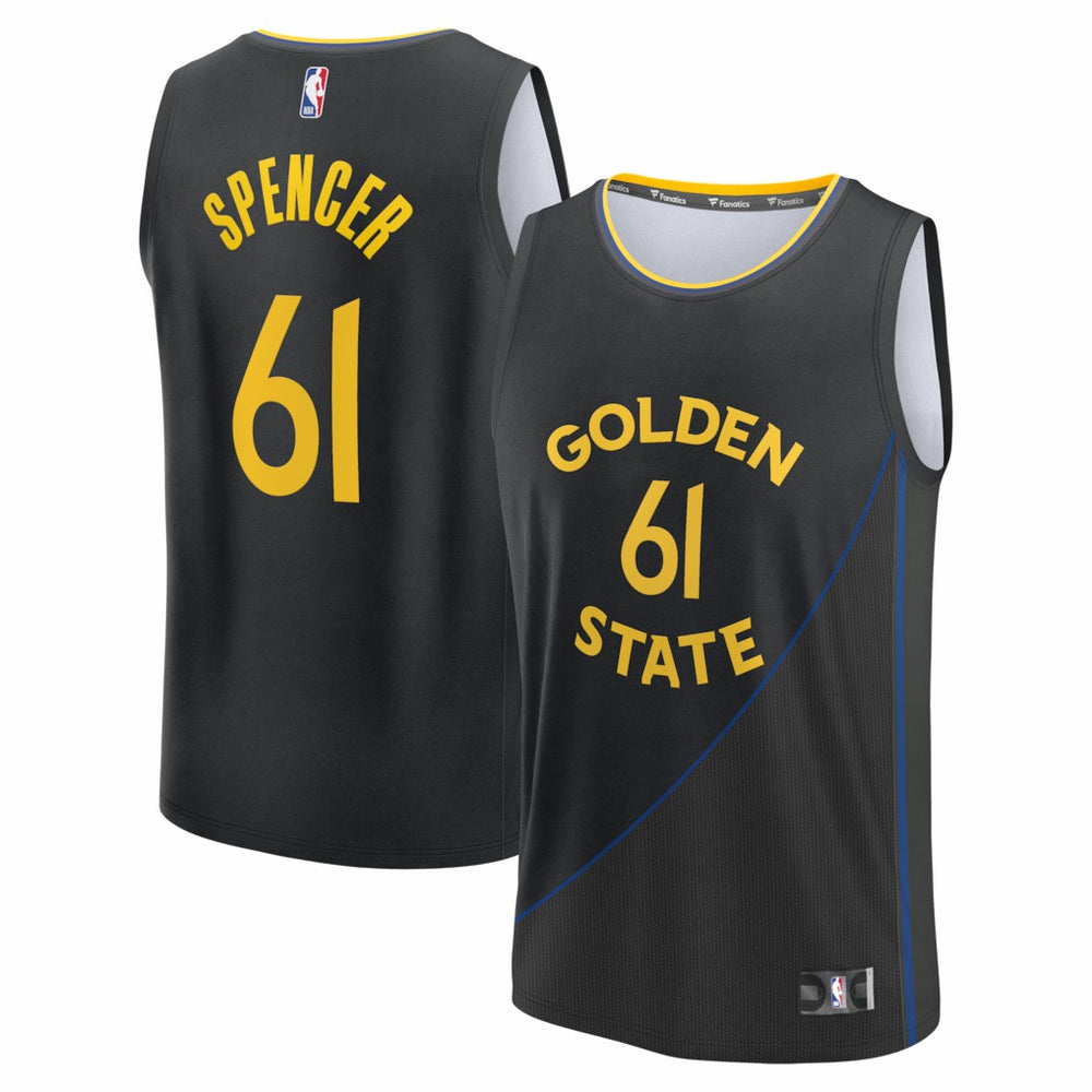 Pat Spencer Golden State Warriors Fast Break Replica Player Jersey for sale Statement Editi- Black | Fanatics discount