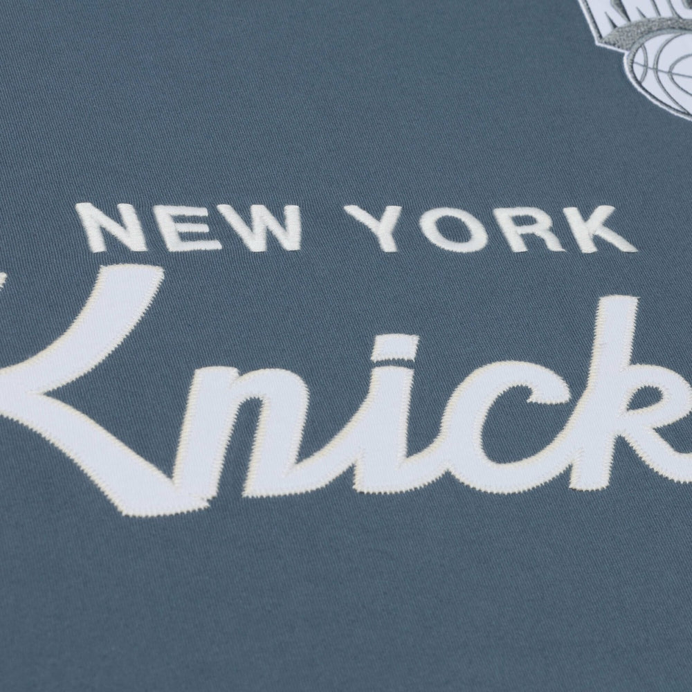 New York Knicks Thunderstorm T-Shirt Blue | Mitchell & Ness for sale