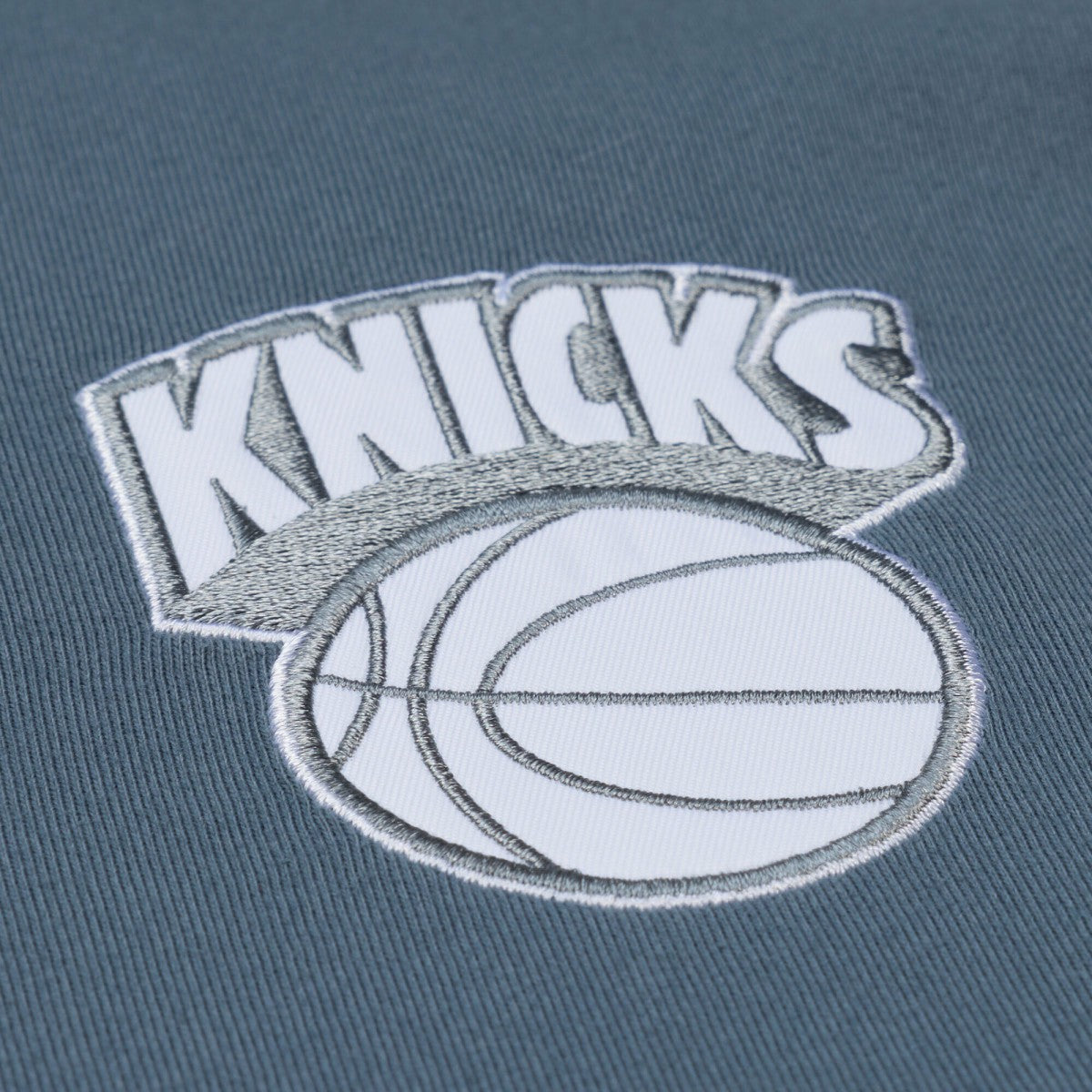 New York Knicks Thunderstorm T-Shirt Blue | Mitchell & Ness for sale