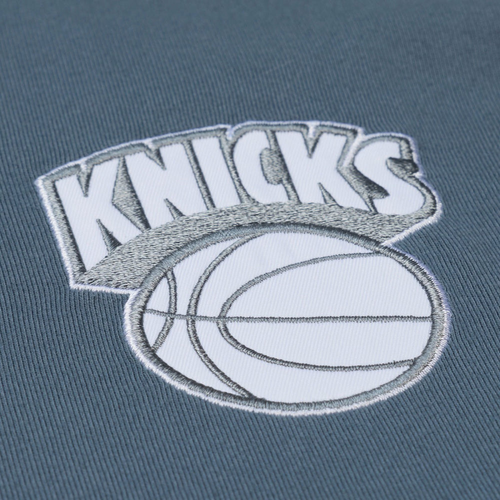 New York Knicks Thunderstorm T-Shirt Blue | Mitchell & Ness for sale