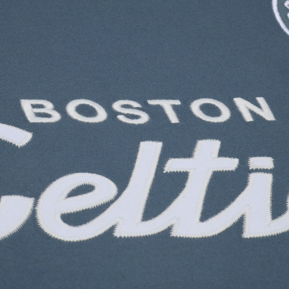 Boston Celtics Thunderstorm T-Shirt Blue | Mitchell & Ness for sale