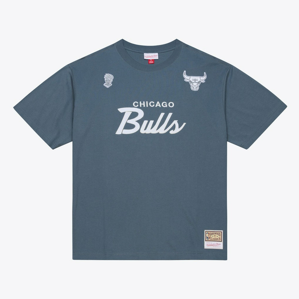 Chicago Bulls Thunderstorm T-Shirt for sale Blue | Mitchell & Ness Lifestyle