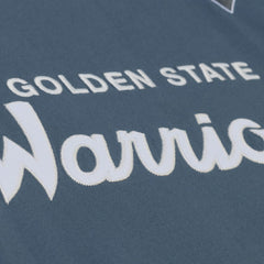Golden State Warriors Thunderstorm T-Shirt for sale Blue | Mitchell & Ness Lifestyle