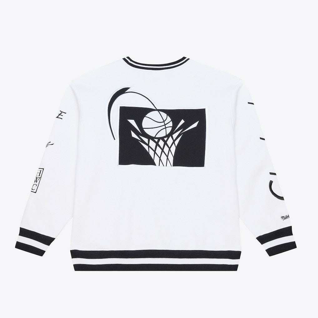 Cleveland Cavaliers Arctic Fleece Sweatshirt for sale White | Mitchell & Ness outlet